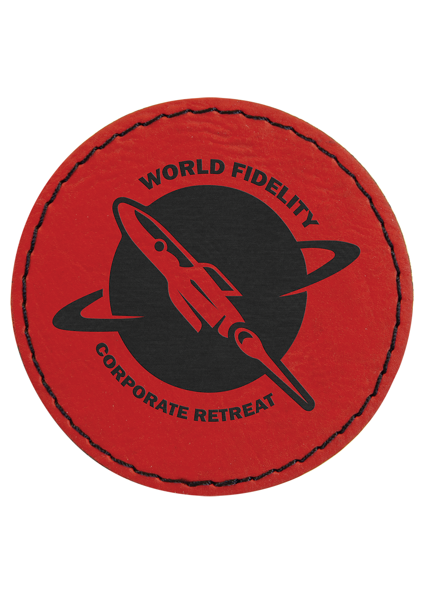 Round Leatherette Patches