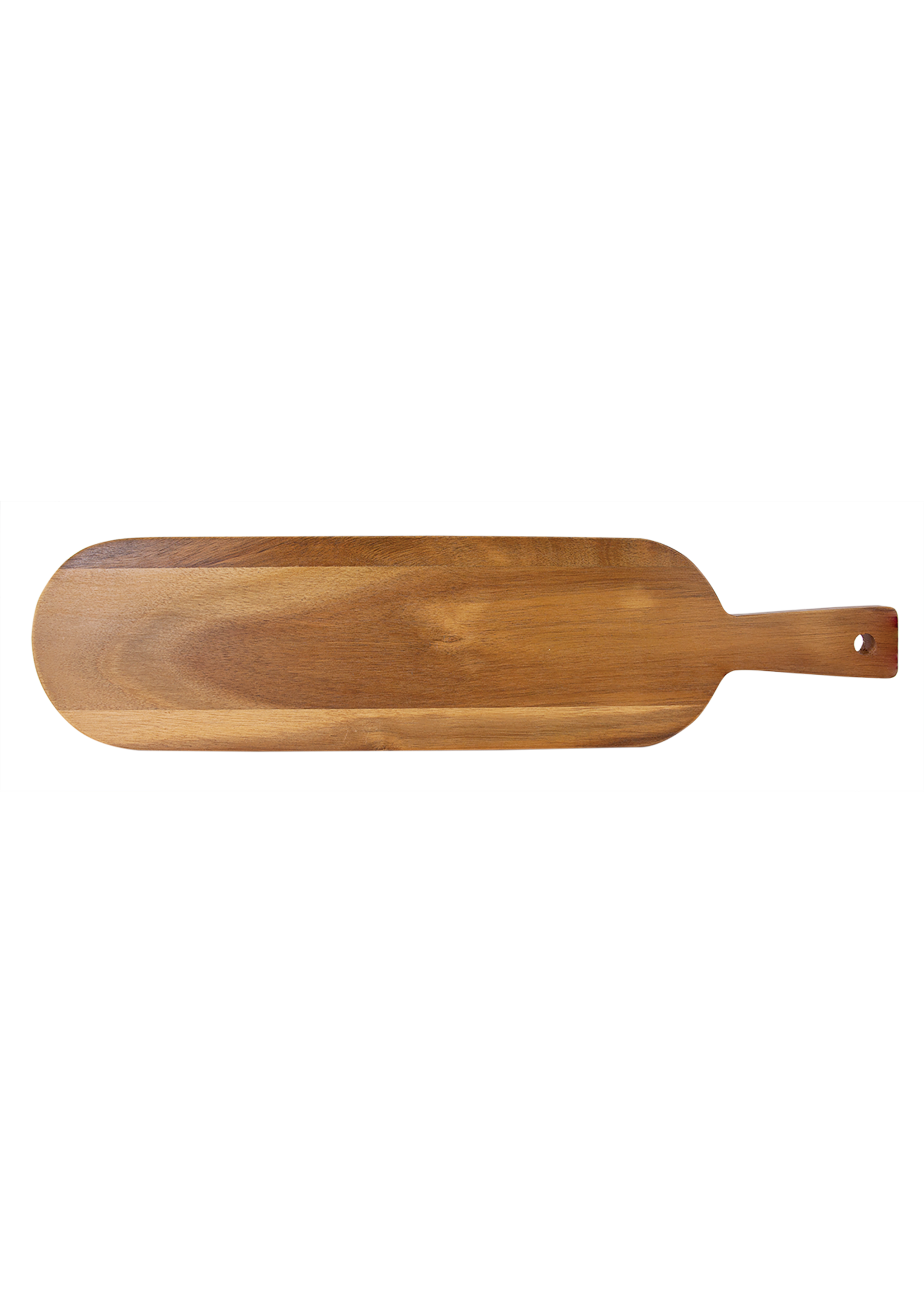 18 1/2" x 4 1/4" Acacia Wood/Slate Serving Board