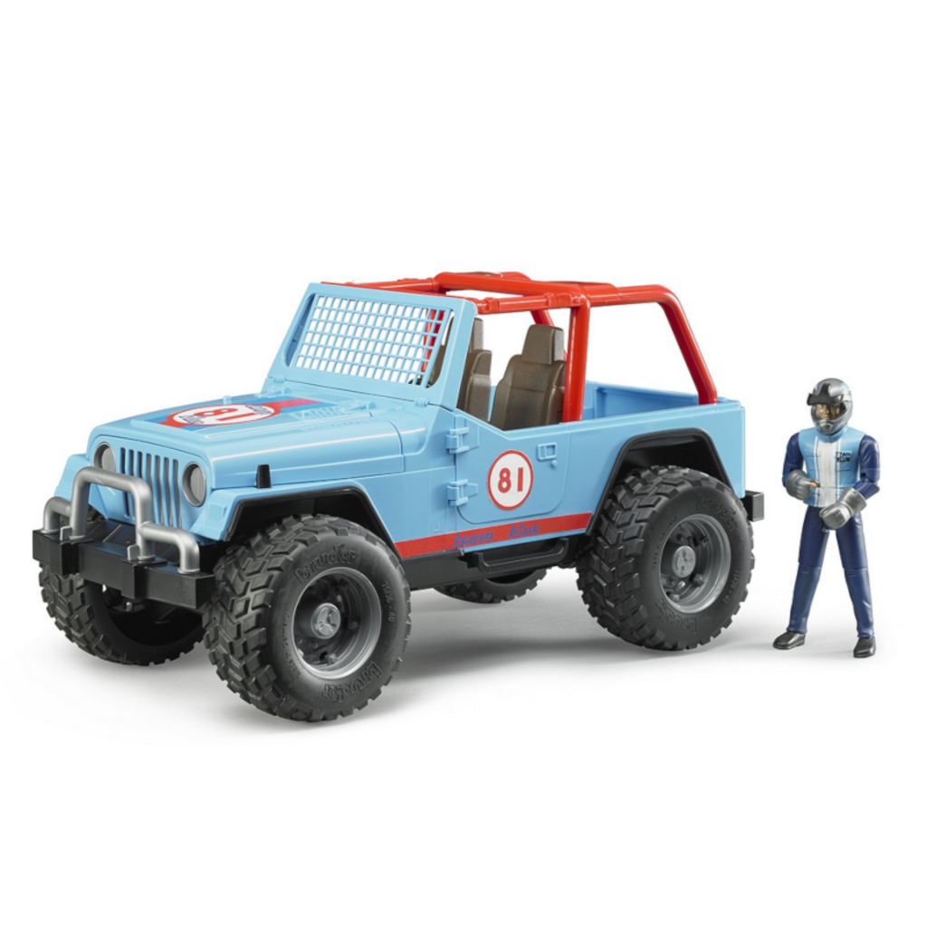 Bruder Jeep Cross Country Bleue