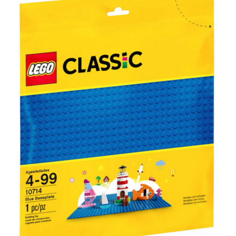 LEGO Classic Plaque de base bleue 10714