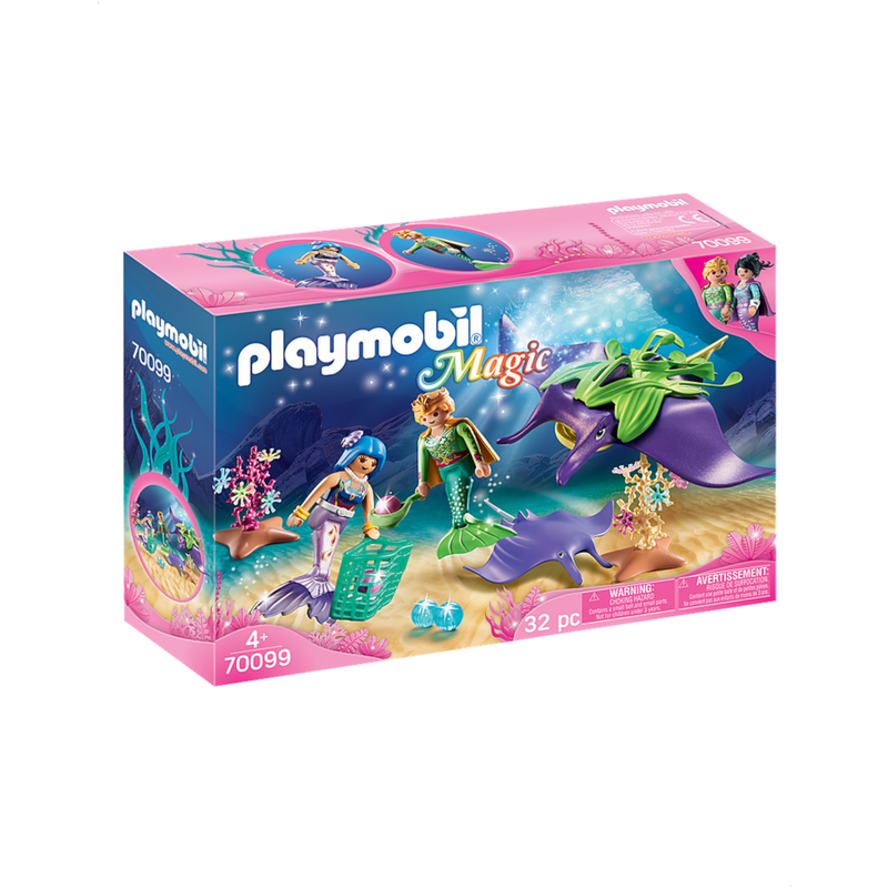 Playmobil Magic 70099 Chercheurs de perles et raies  Disc.