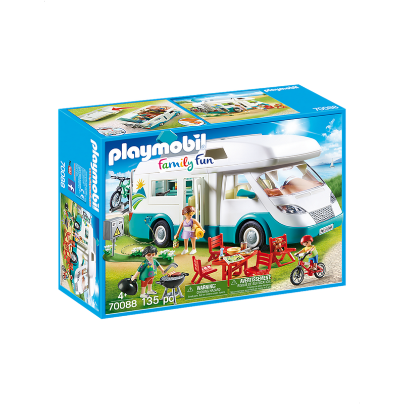 Playmobil Family Fun 70088 Famille Et Camping Car