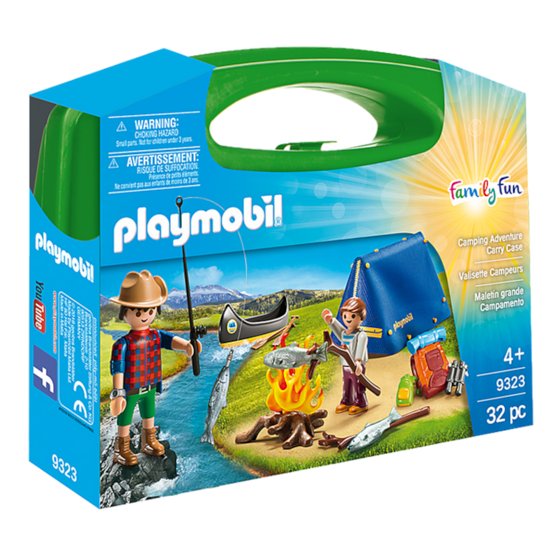 Playmobil Family Fun 9323 Valisette campeurs