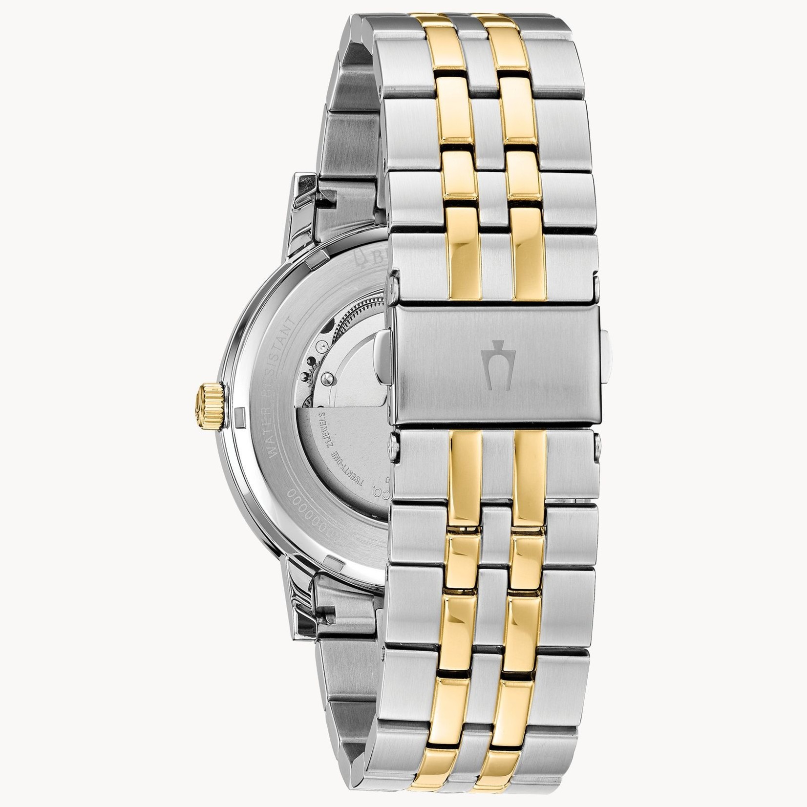 Bulova American Clipper -Men's SS WG/YG Automatic Watch