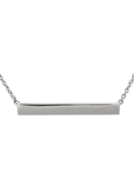 Legend LEGEND SS Engravable Bar Necklace