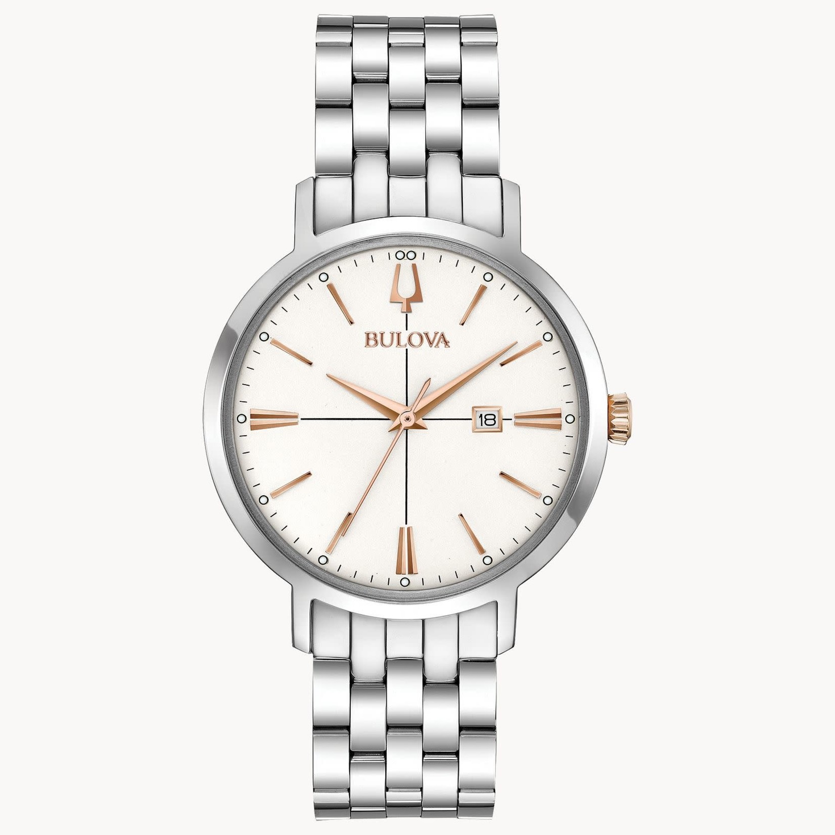 Bulova Aerojet - Women's SS Rose Gold Face