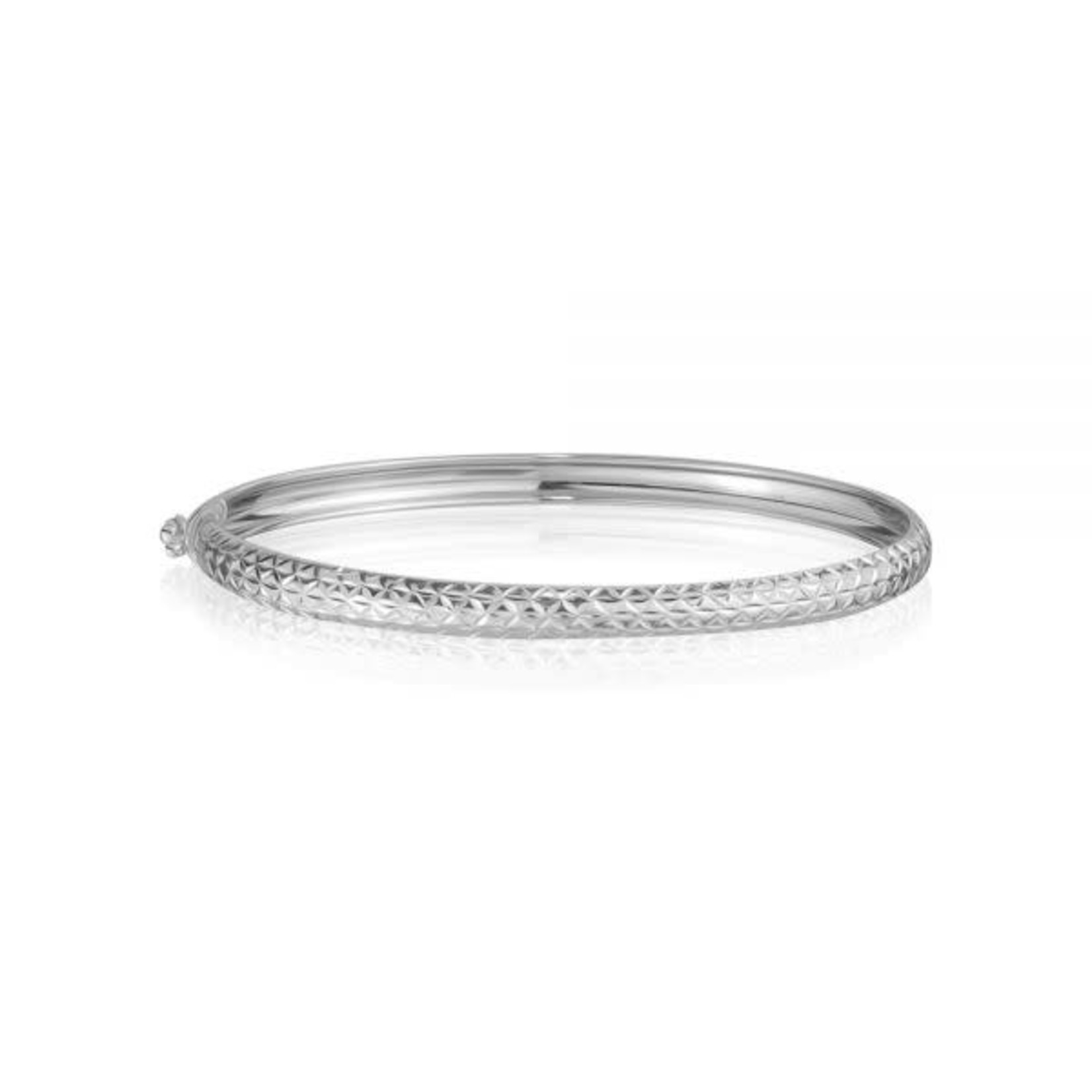 10KW DC Bangle-Slip On From 2mm-16mm Wide Reg  or Oversize White