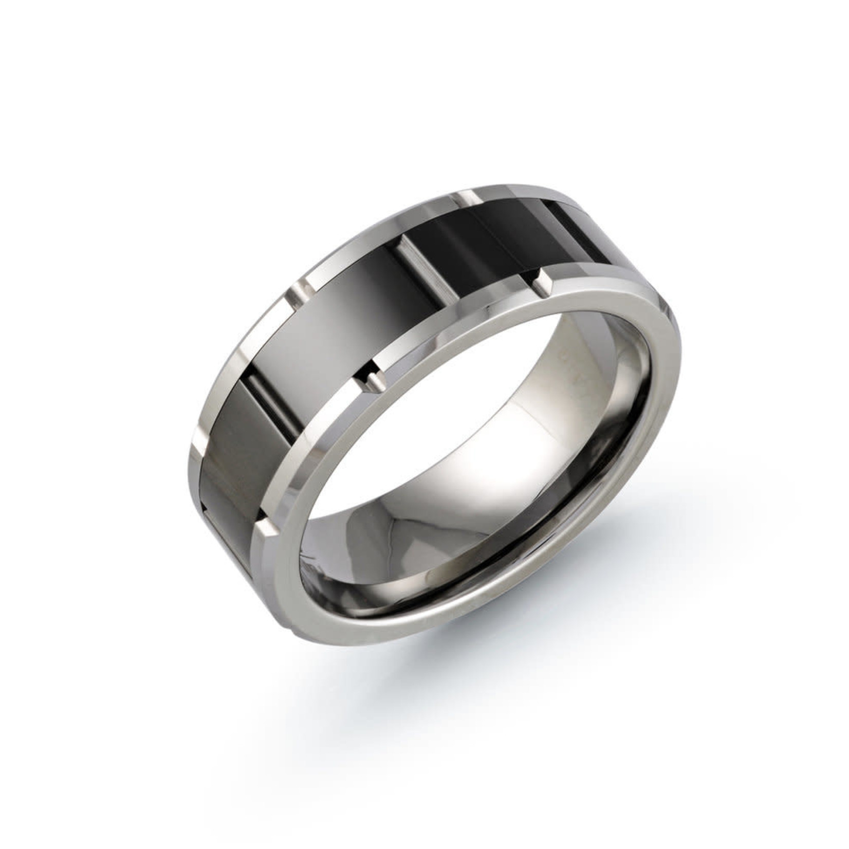 8 mm Tungsten Wedding Bands - U127C