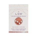 LOX Earring Back 2pr Rose Gold