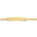 10K YG Baby Bracelet 5.5"-6.5"