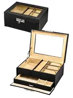 ALPINE Leatherette Jewellery Box - JB515