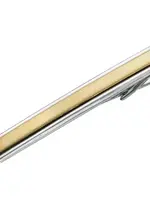 ALPINE Brushed Yellow w/Steel Beveled Edge Tie Bar - ST-ST33