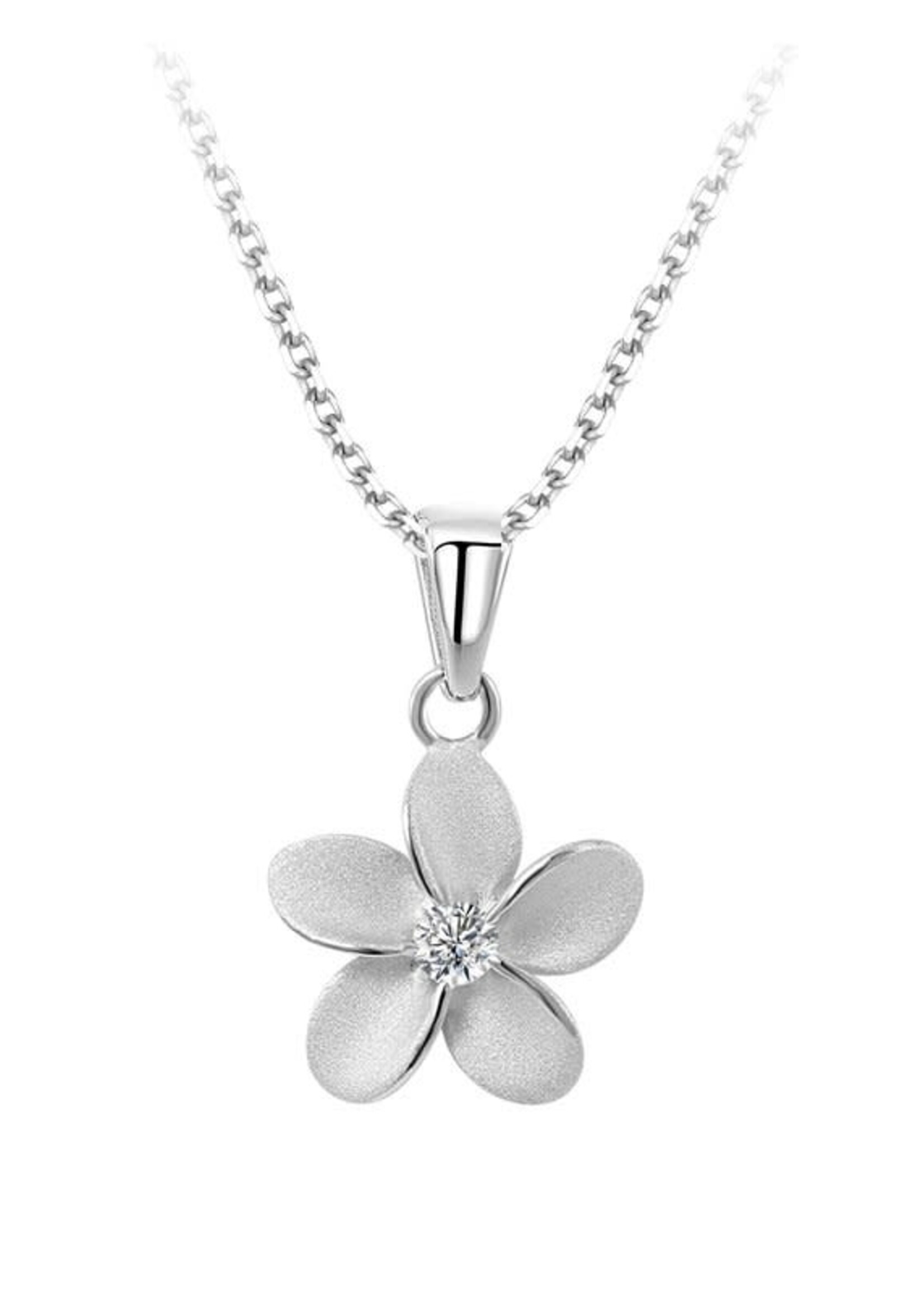 Legend LEGEND SS Crystal Flower Pendant