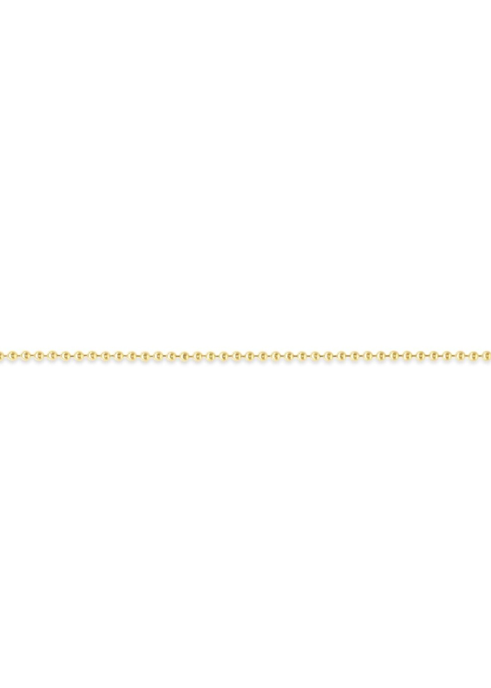 10K Gold Bracelet 7" 2605B