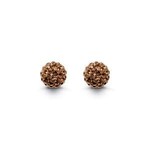 9007 - 925 Droplets CZ Stud Earrings - Flirtatious