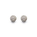 9007 - 925 Droplets CZ Stud Earrings - Pure