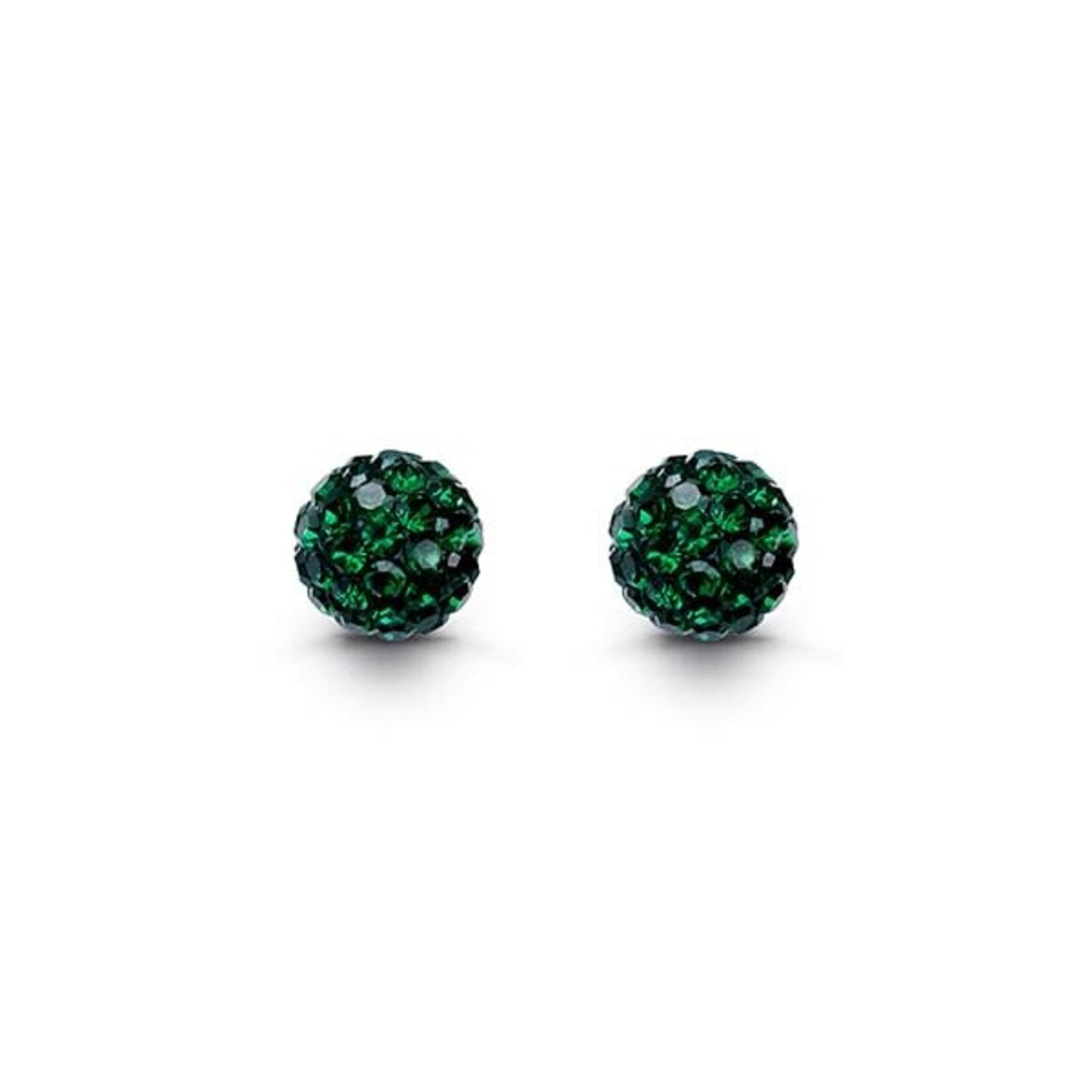 9007 - 925 Droplets CZ Stud Earrings - Chic