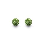 9007 - 925 Droplets CZ Stud Earrings - Playful