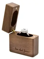 Flip Wood Ring Box - How About Forever