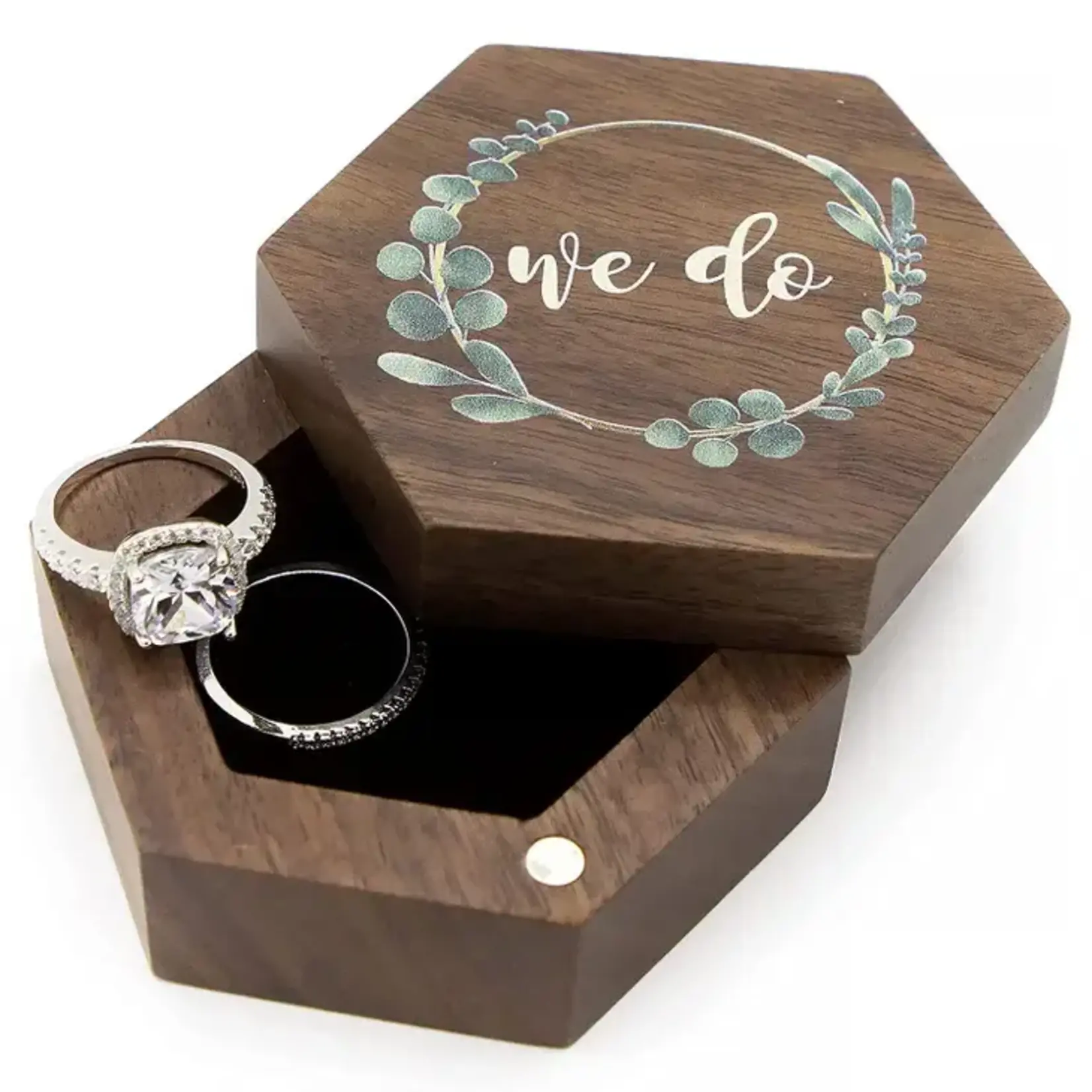 Hexagon Ring Box - We Do