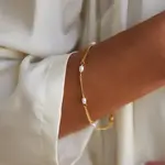 ATOLEA "Lovina" Freshwater Pearl Bracelet