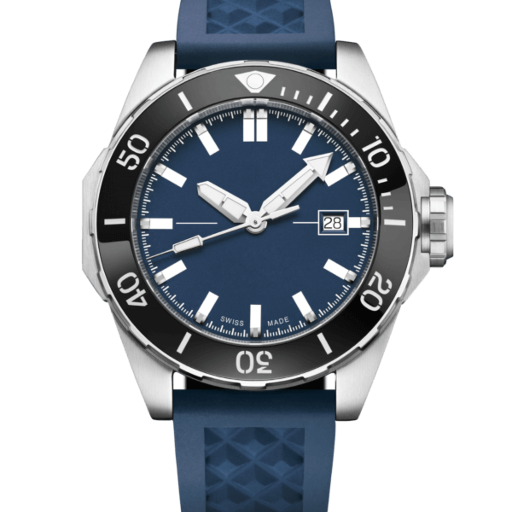 AWC AWC Blue Dial Automatic 3-Hand-Deep Ocean