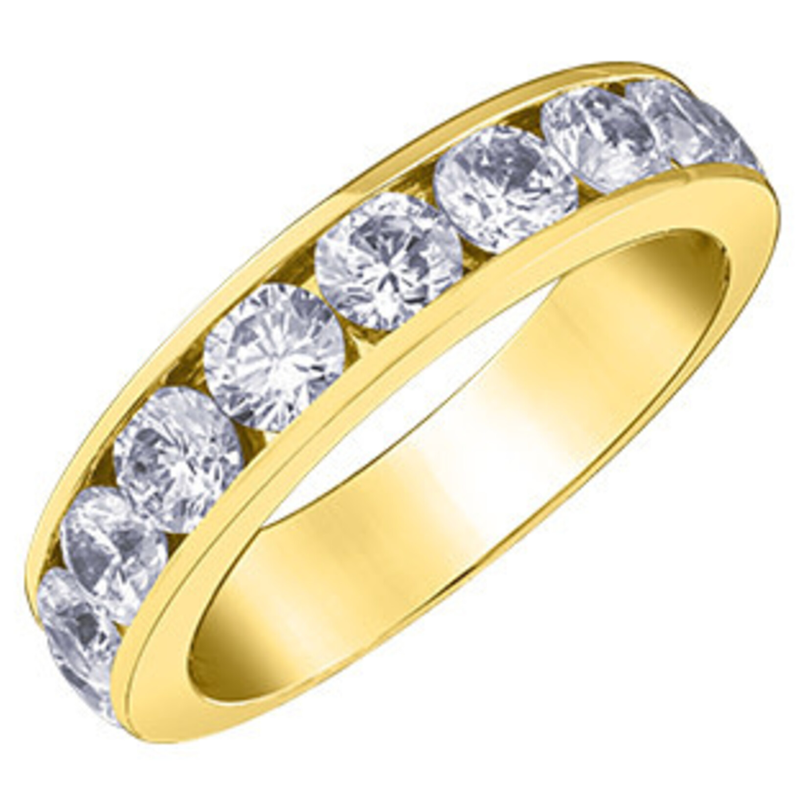 1.50 Tw 14Kyg Diamond Anniversary Band