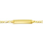10K YG Baby Bracelet 5"-6" - 4053B