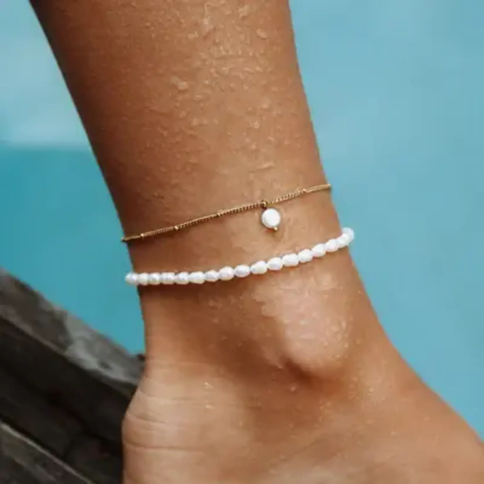 ATOLEA Pearly Anklet