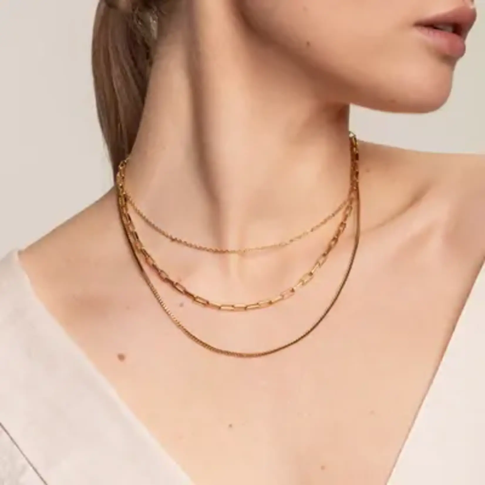 ATOLEA "Saona" Layered Necklace