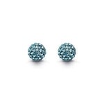 9007 - 925 Droplets CZ Stud Earrings - Calm