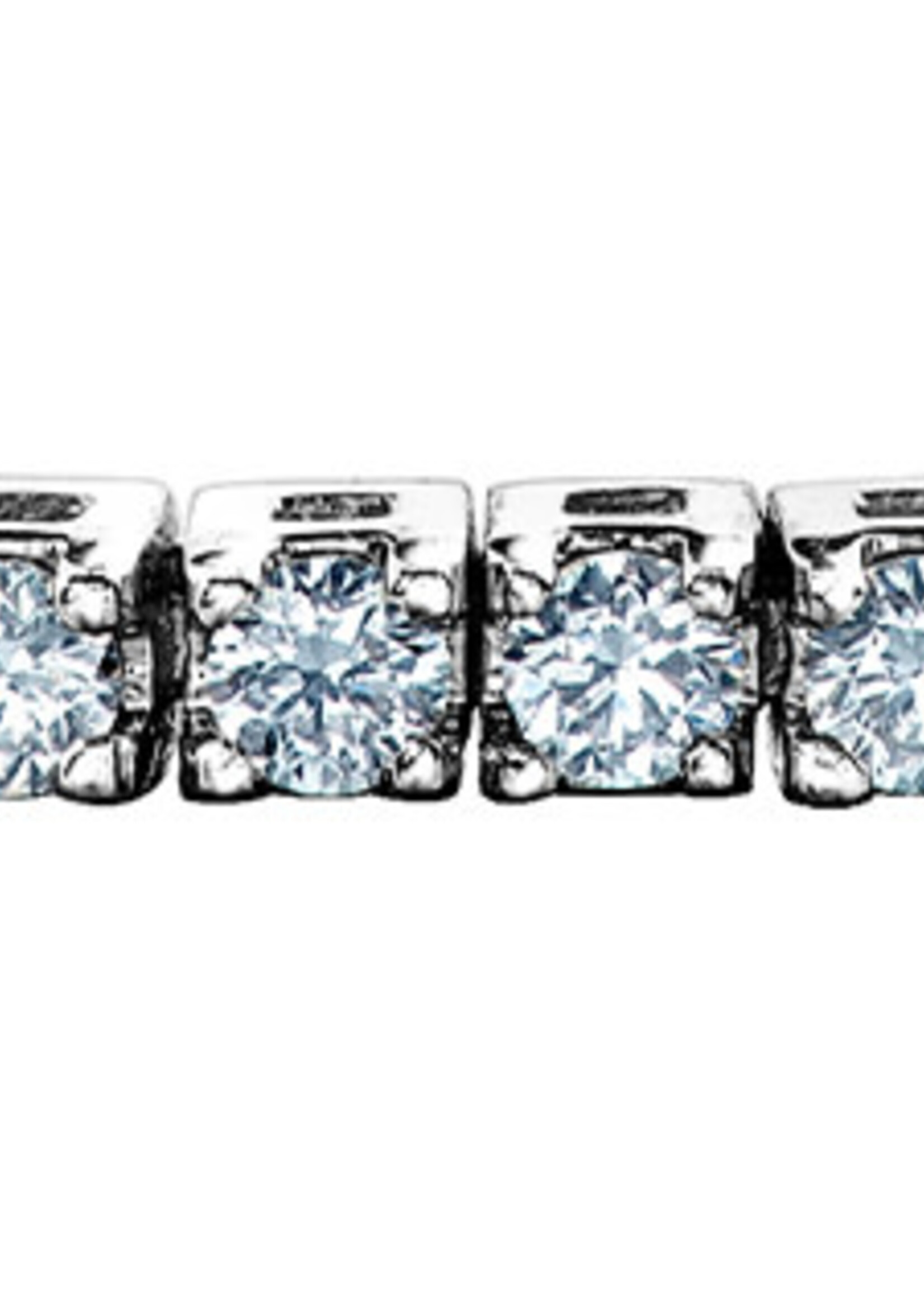 Diamond Evolution 14K WG 81 LGD Diamond Bracelet