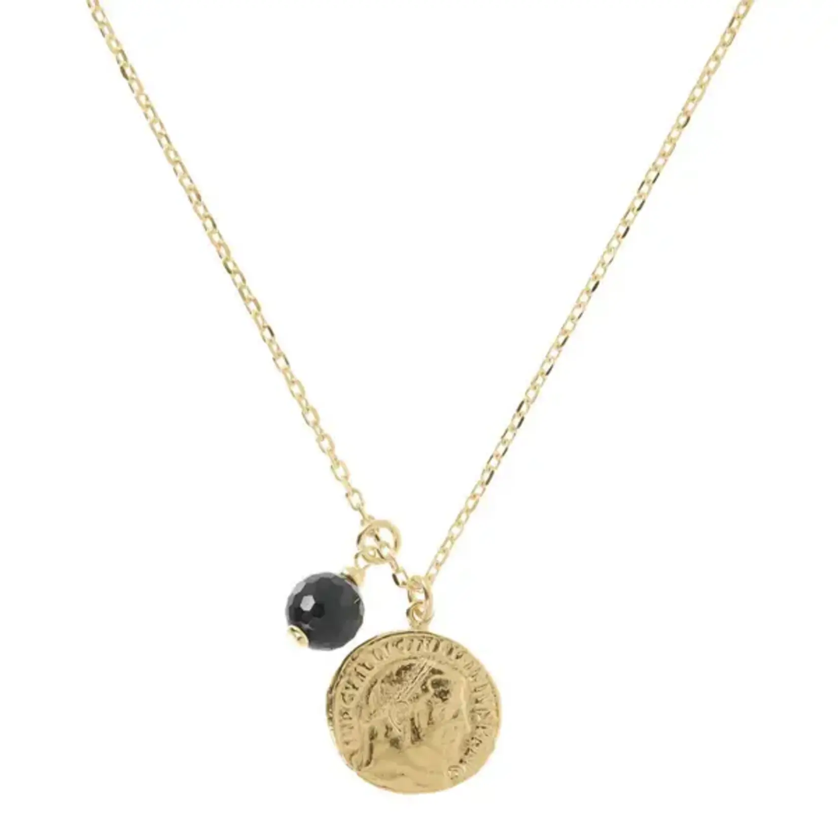 ETRUSCA **ETRUSCA Necklace With Italian Coin And Fac