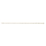10KTT Tiny Link Bracelet Ladies 7.25”