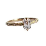 Emi Conner Jewelry Stella Emerald 14KY 0.50ctw LGD Ring