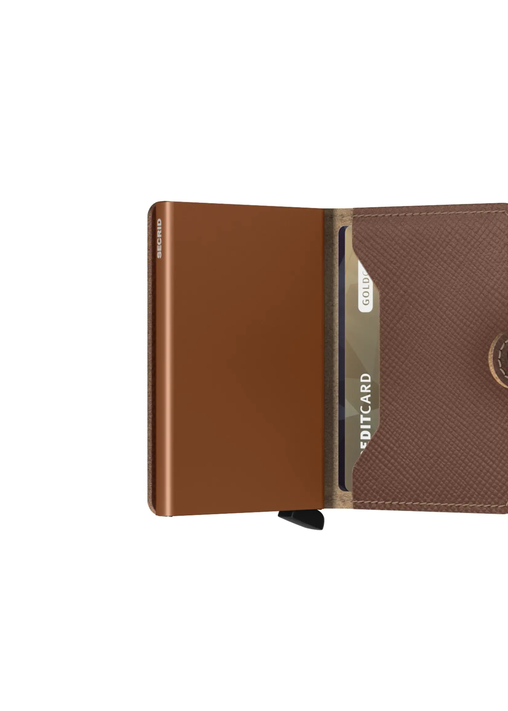 SECRID Miniwallet Saffiano Caramel