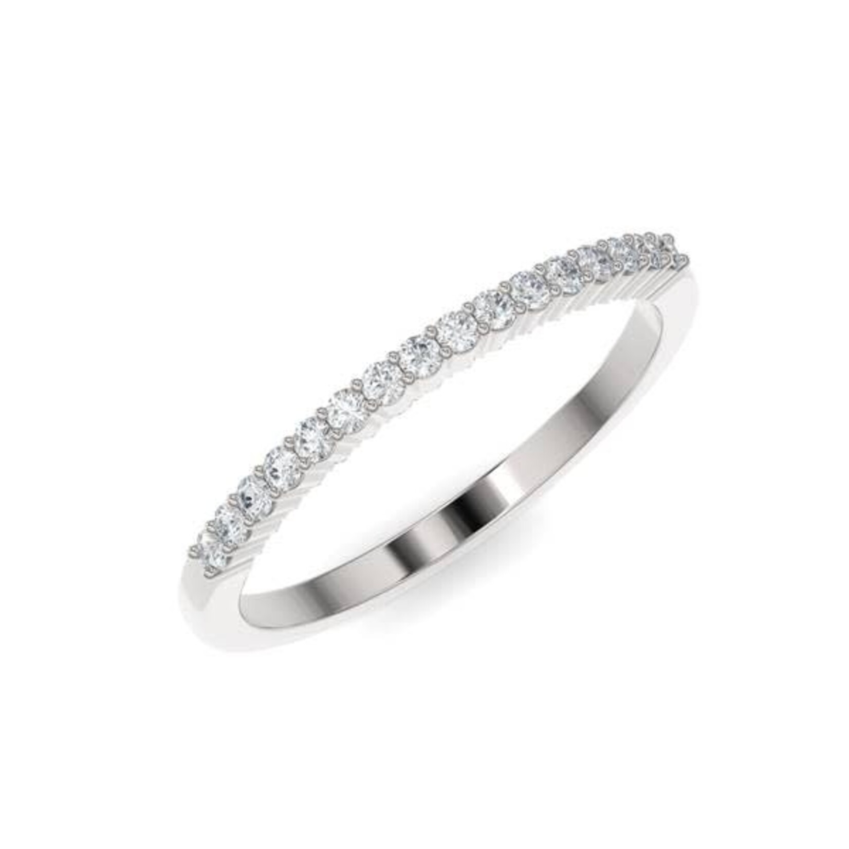 0.16ctw Shared Prong Setting Diamond Anniversary Band