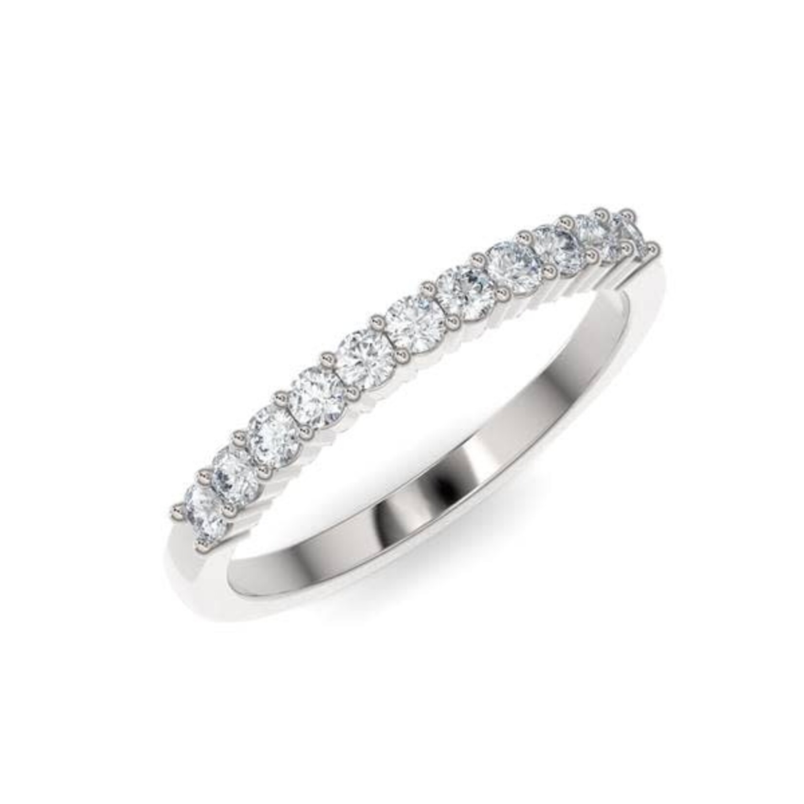 0.33ctw Shared Prong Setting Diamond Anniversary Band