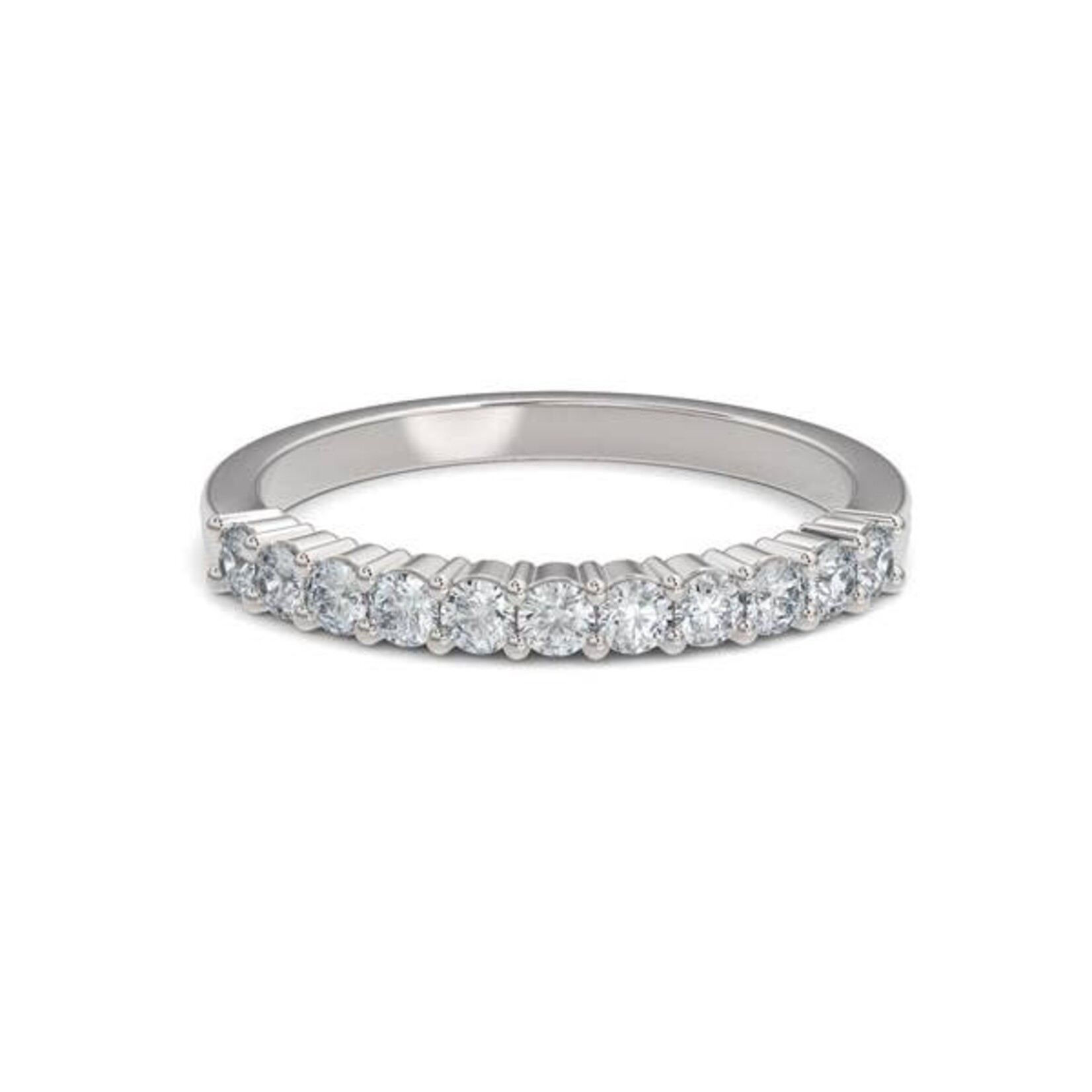 0.33ctw Shared Prong Setting Diamond Anniversary Band