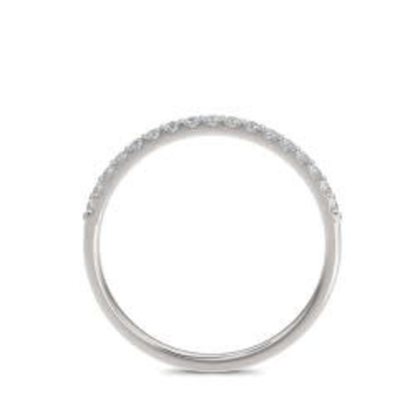 0.17ctw Scallop Setting Diamond Anniversary Band