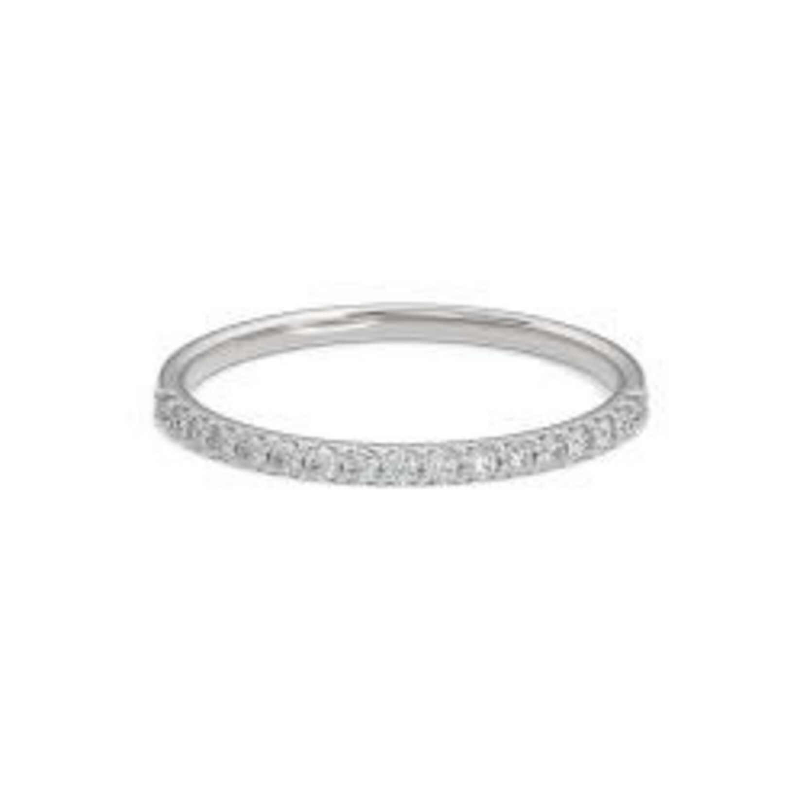 0.17ctw Scallop Setting Diamond Anniversary Band