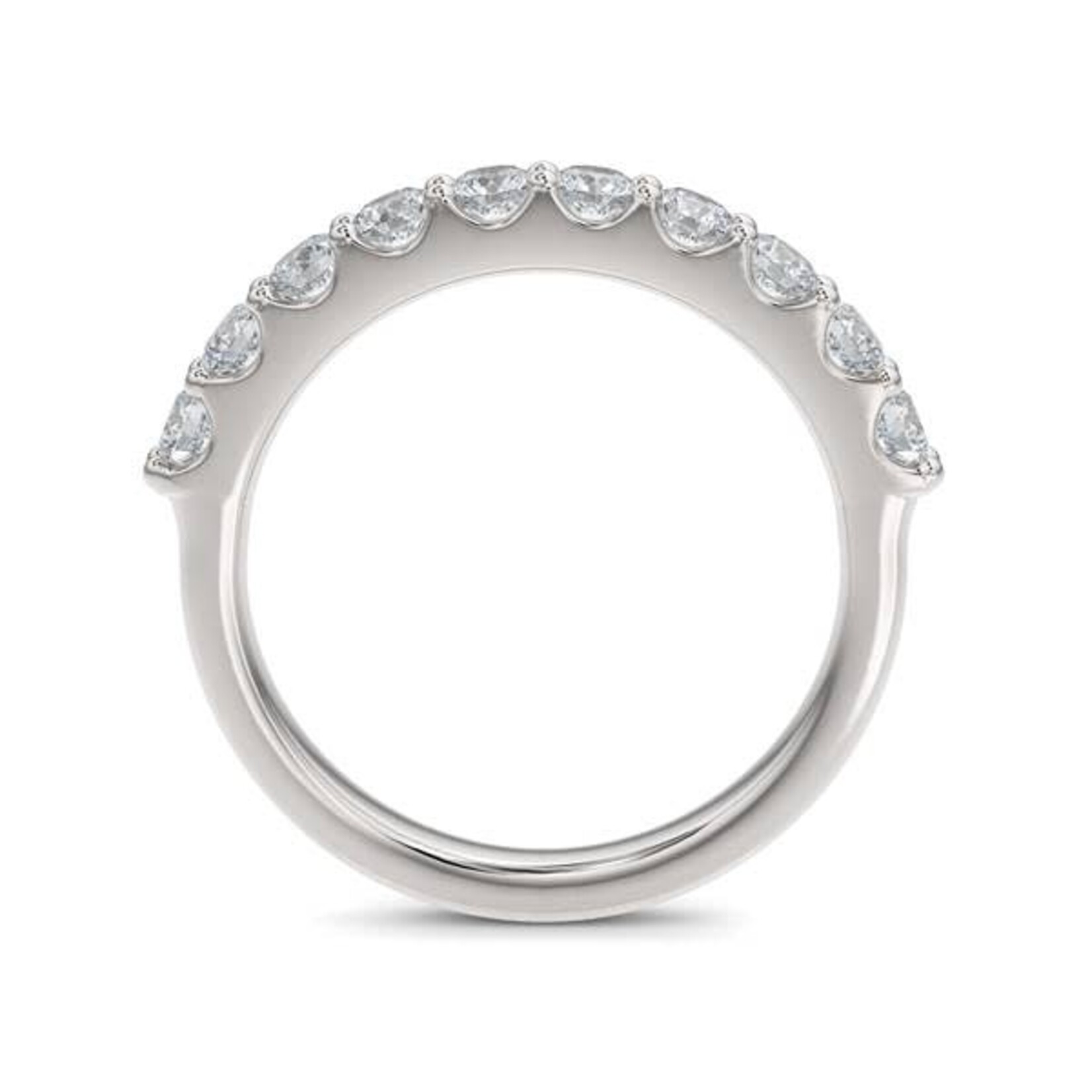 0.70ctw Scallop Setting Diamond Anniversary Band