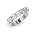 1.25ctw U-Shape Setting Diamond Anniversary Band