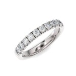 0.50ctw French Pave Setting Diamond Anniversary Band