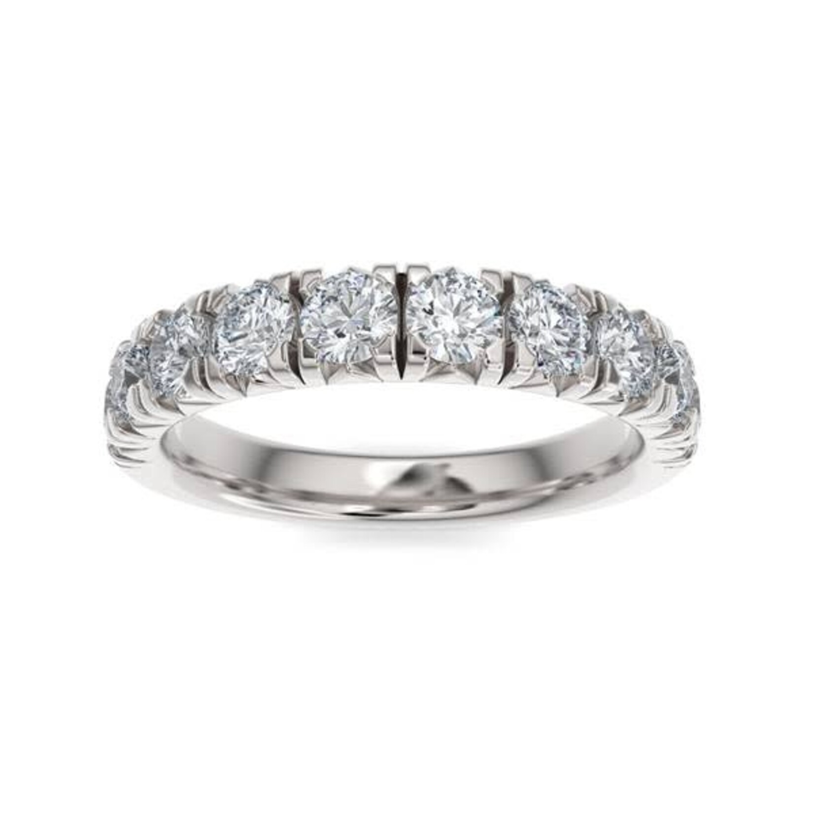 1.00ctw French Pave Setting Diamond Anniversary Band