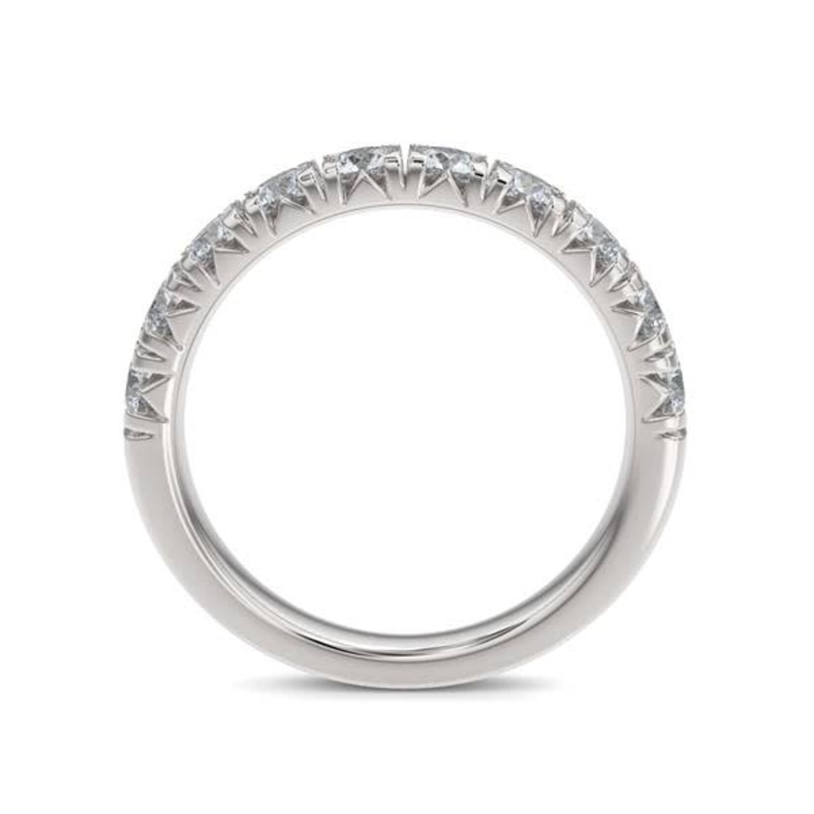 1.00ctw French Pave Setting Diamond Anniversary Band