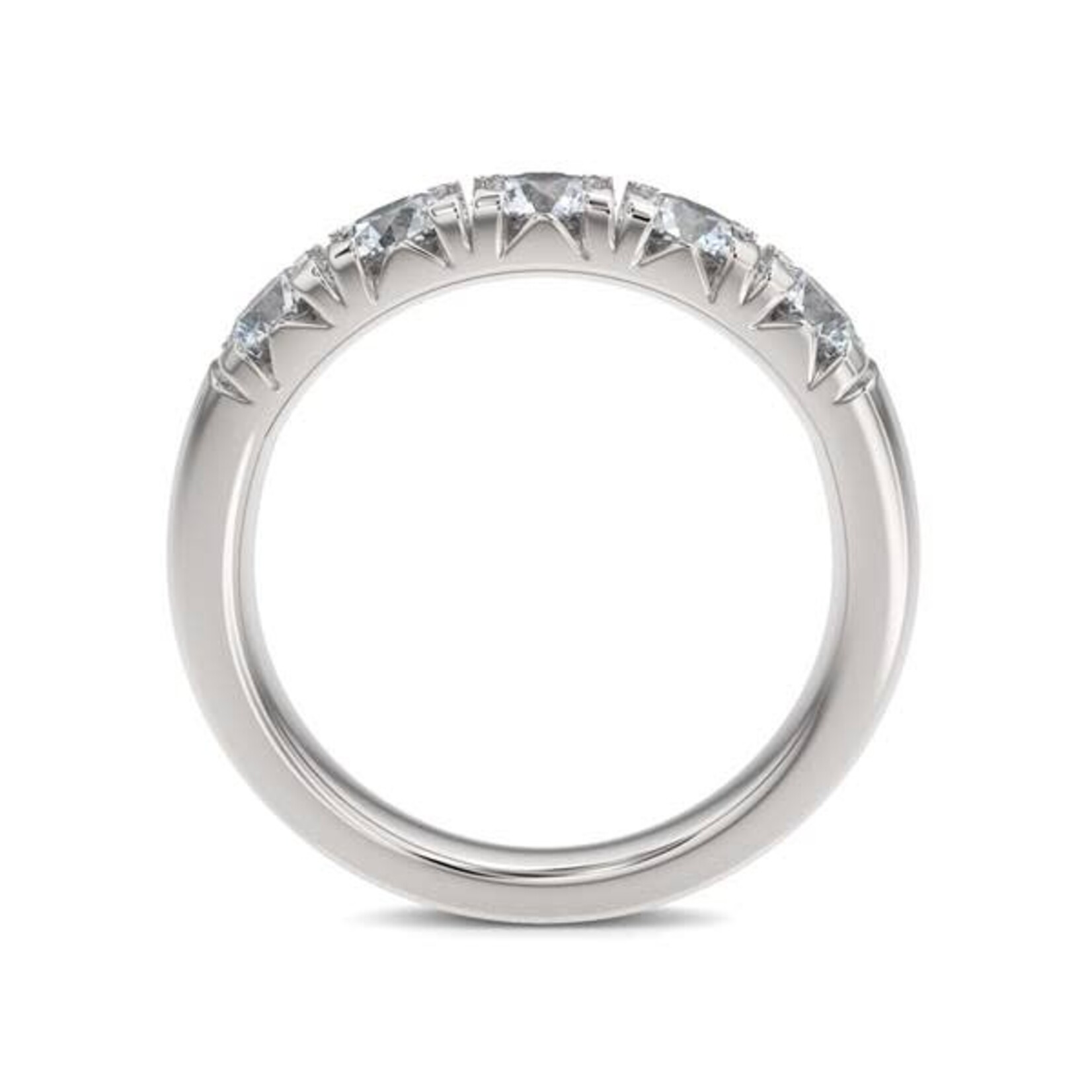 1.25ctw French Pave Setting Diamond Anniversary Band