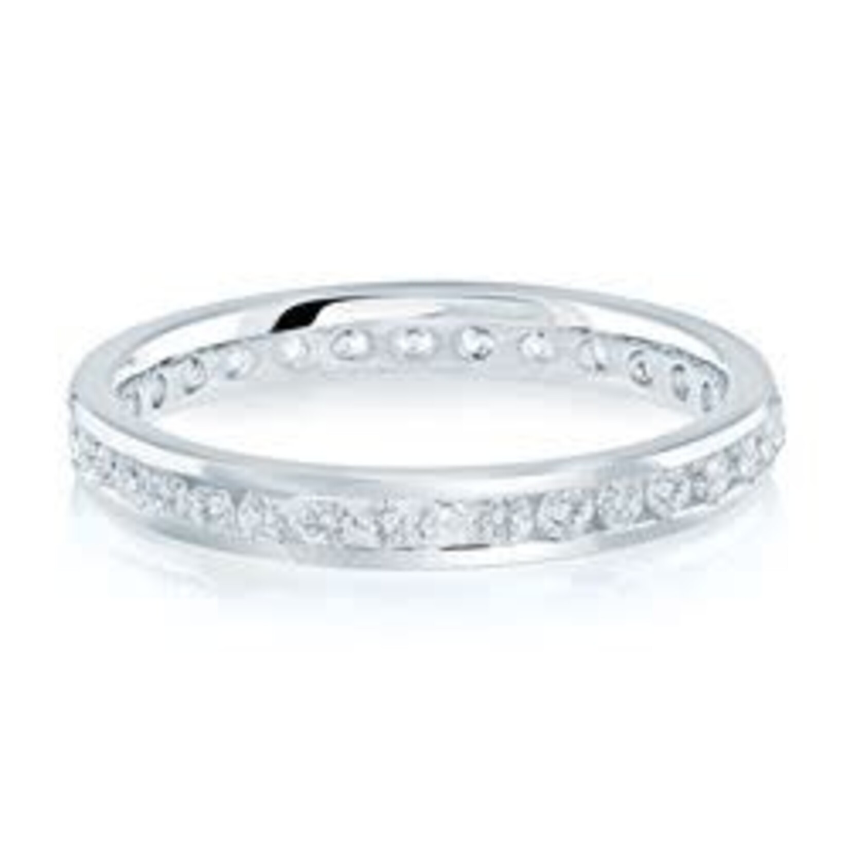0.41ctw Channel Set Diamond Eternity Band