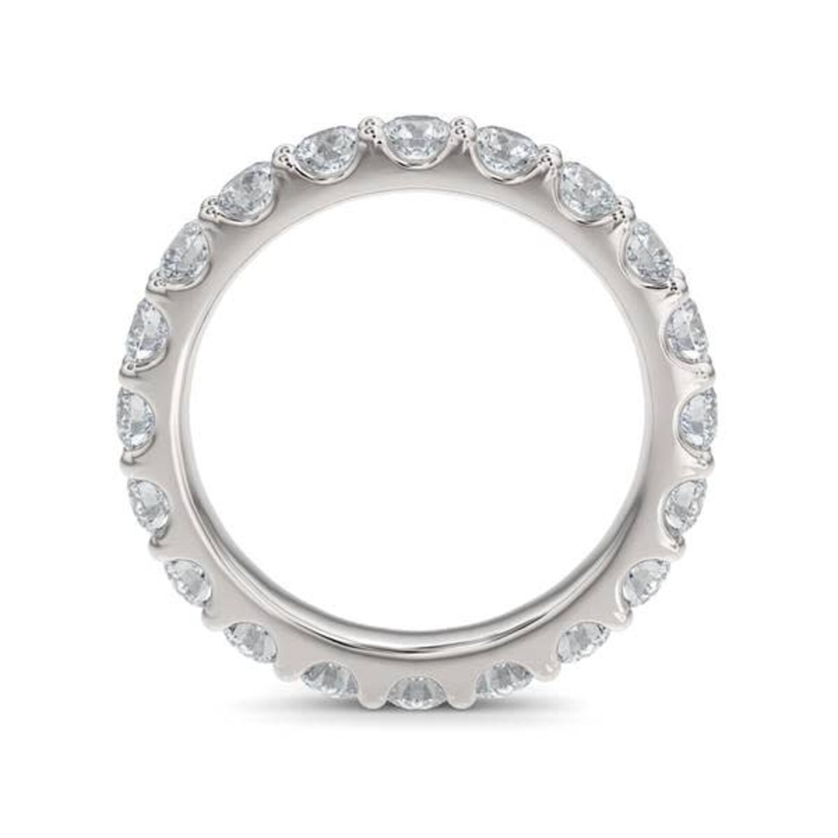 2.00ctw Scallop Set Diamond Eternity Band
