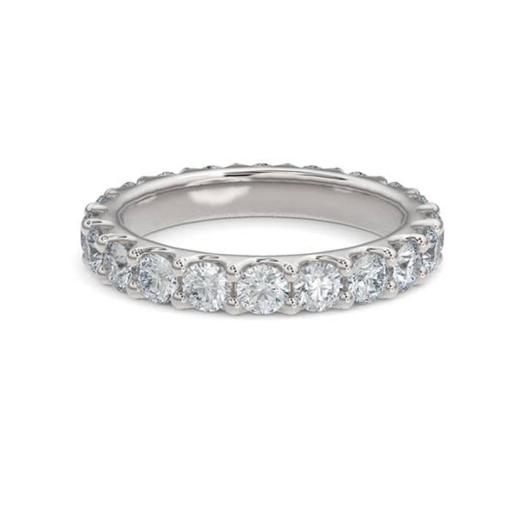 2.00ctw Scallop Set Diamond Eternity Band